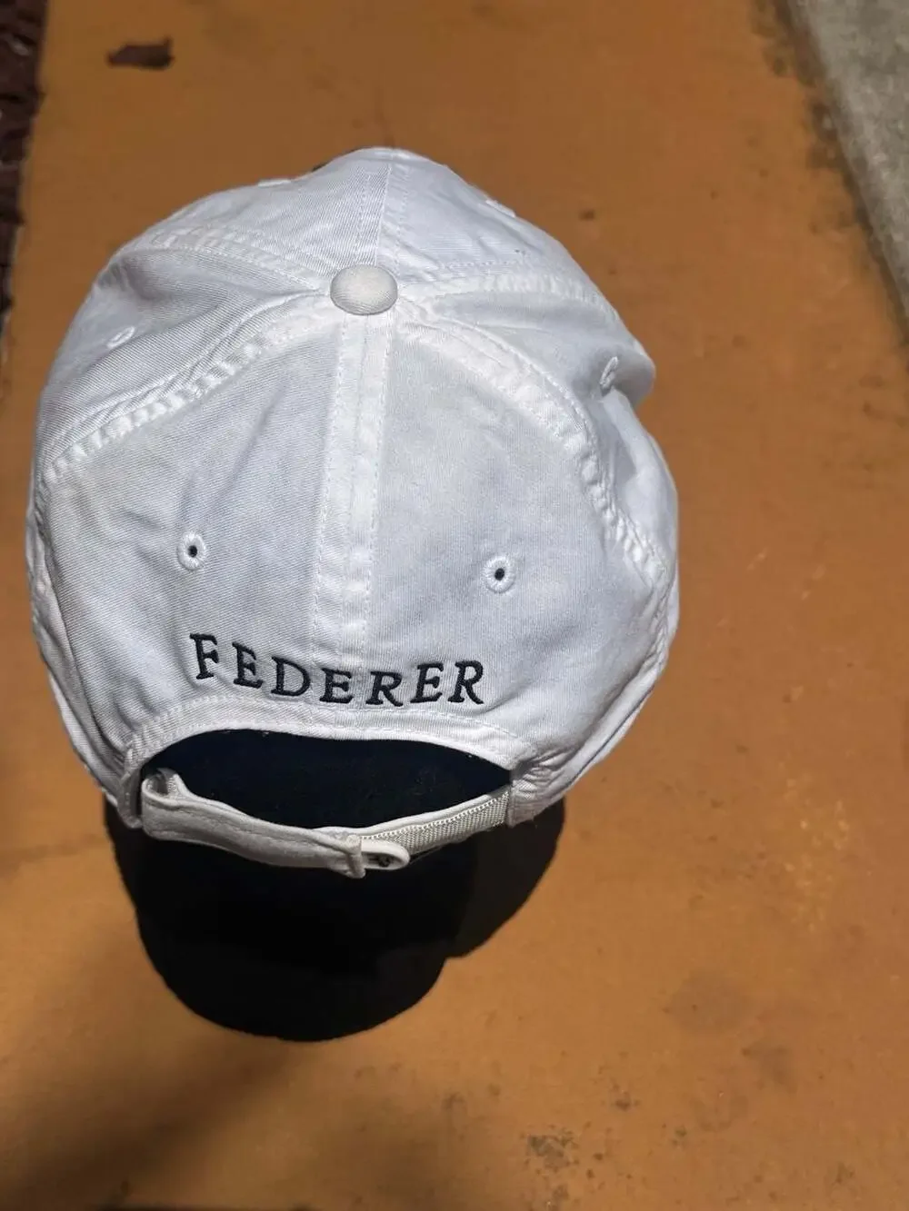 Nike Roger Federer RF Legacy91 Dri-FIT White Adjustable Tennis Hat Cap
